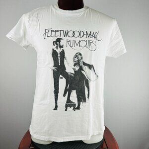 White Graphic Tee - Fleetwood Mac Rumours